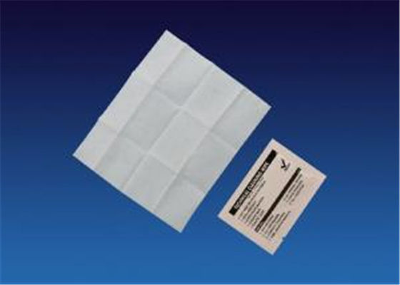 دستمال مرطوب تمیزکننده الکل 75٪ از مواد غیر بافته Spunlace